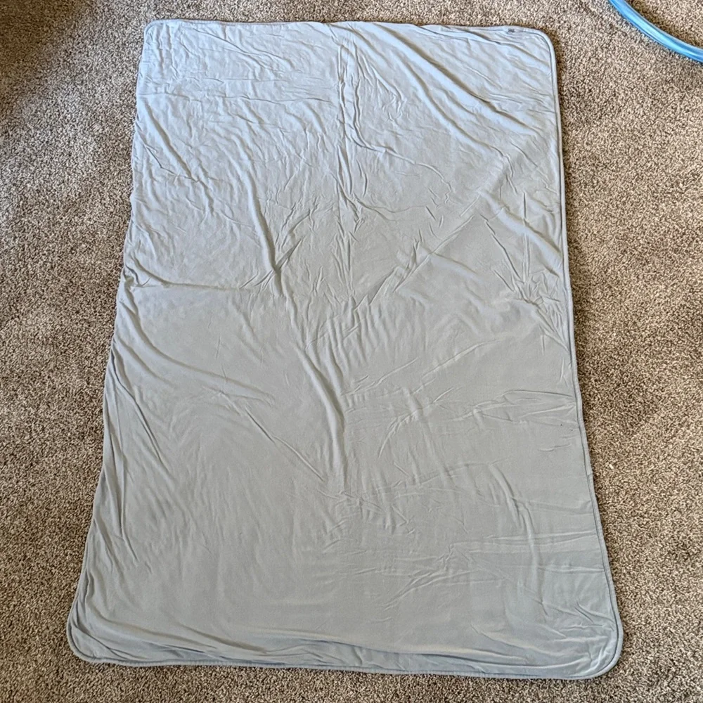 Kyte BABY Fog Blue toddler Blanket - Picture 2 of 5